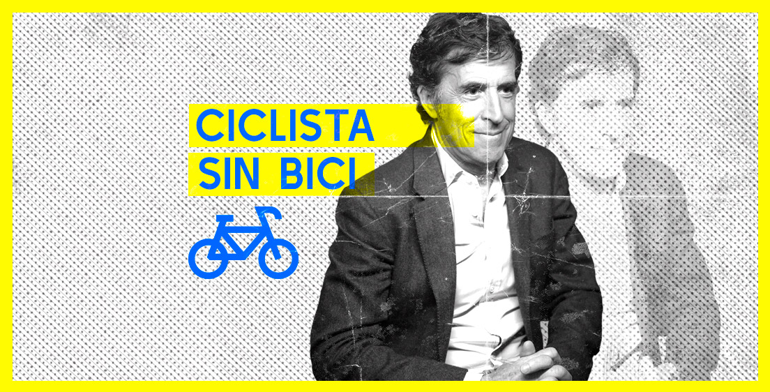 Ciclista sin bici